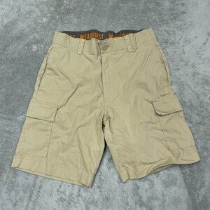 Wearfirst Mens Cargo Shorts Size 30 Beige Cotton Blend Durable a1092